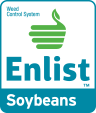 Enlist soybeans logo